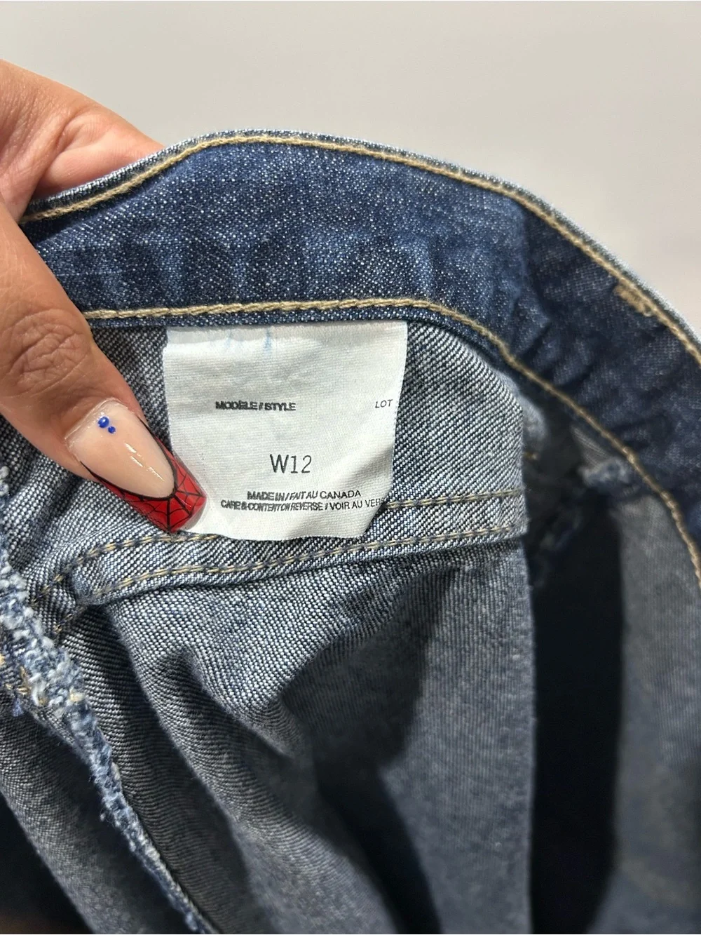 Y2K Denim Dark Wash Maxi Skirt BUM Equipment